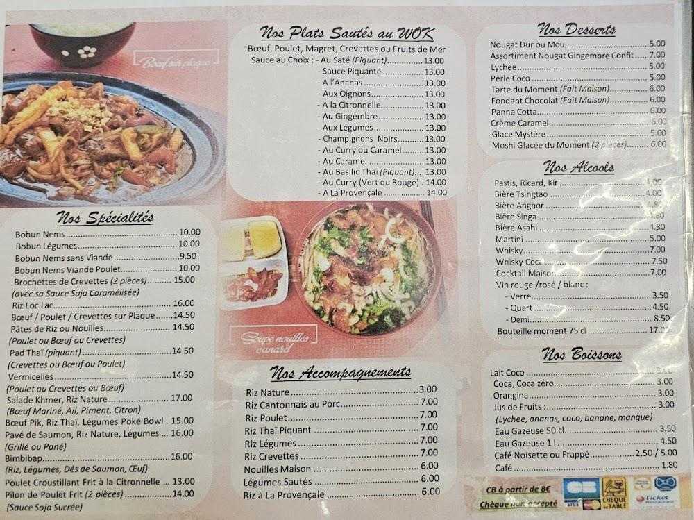 Restaurant Recettes d’Asie - Menu Image 3